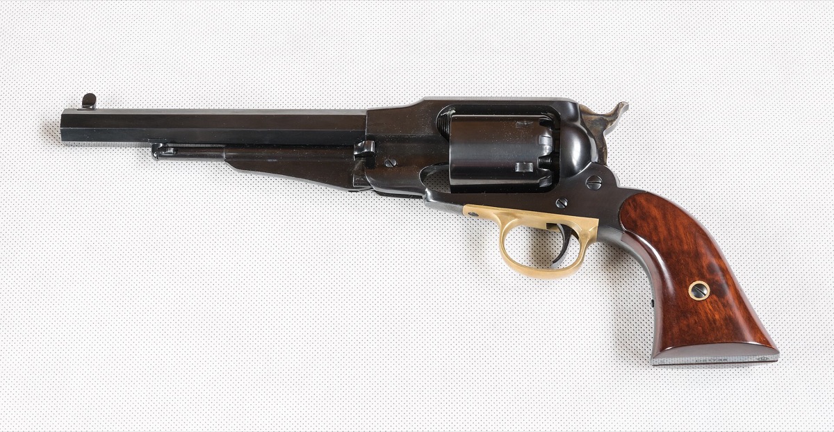 Rewolwer kapiszonowy Remington 1858 New Army, replika Uberti